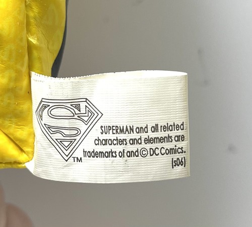 Cool! Superman soft window Suction One Stop Toy Co - DC Comics - 6” - Picture 5 of 6