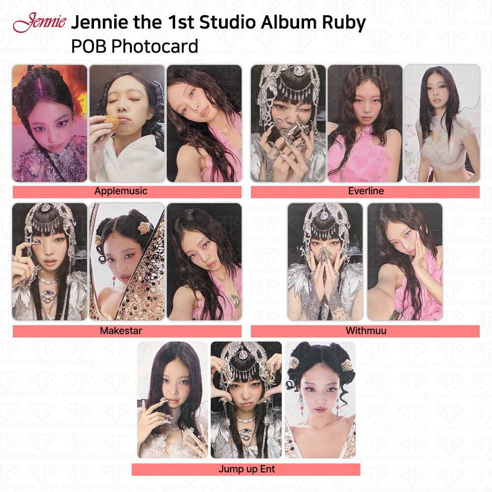 JENNIE SOLO ポストカード BLACKPINK ブルピン $_57.JPG?set_id=880000500F