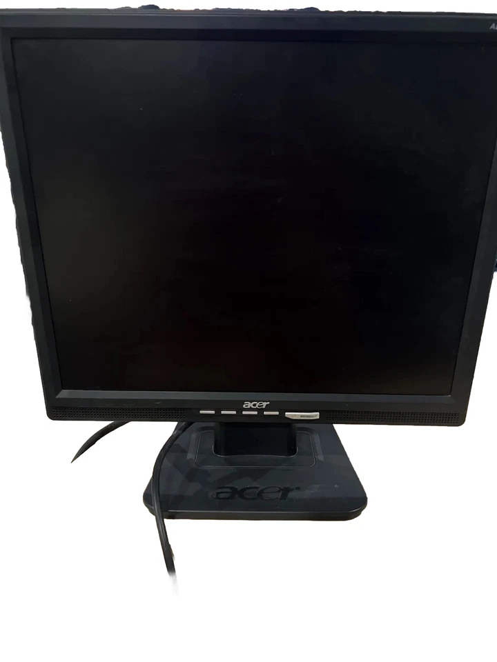 Acer AL1706 17" LCD Monitor w/ Stand & Cords - Image 2 of 3