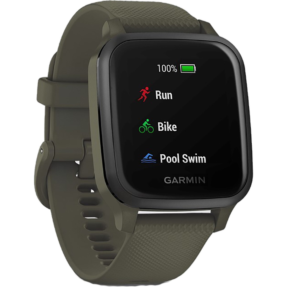 Garmin Venu Sq Music Edition WIFI + Bluetooth Moss Green