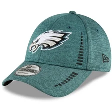 Philadelphia Eagles New Era Midnight Green Speed 9FORTY Adjustable Shadow Tech