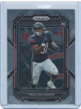 2022 Panini Prizm 351   Trestan Ebner Chicago Bears RC