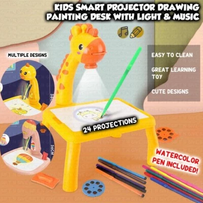 Projector Drawing Sketch Whiteboard Projection Colour Painting Desk Table - Image 1 of 4