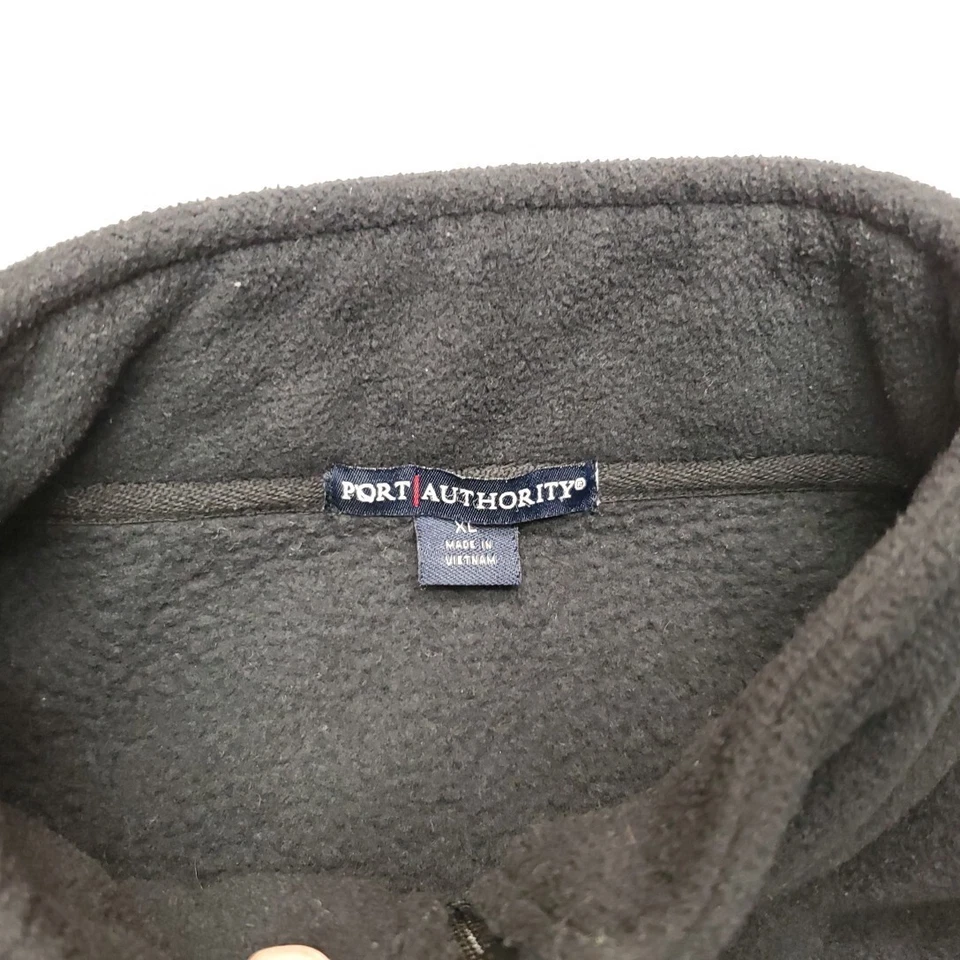 Ruana Knives Vest Mens XL Black Full Zip Embroidered Fleece Outdoors Bonner MT - Image 4 of 4