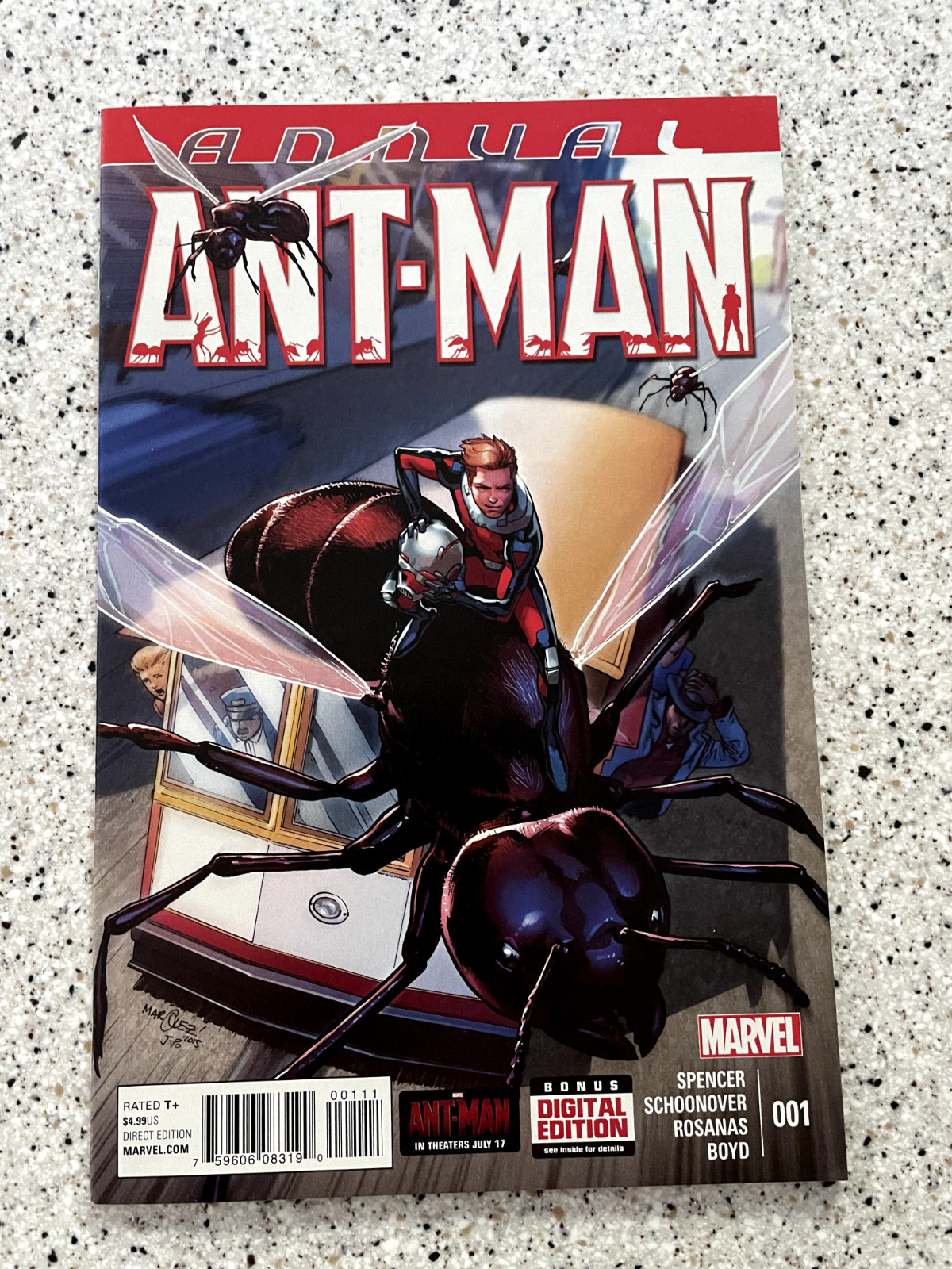 Ant-Man Annual #1 - Scott Lang and Hank Pym