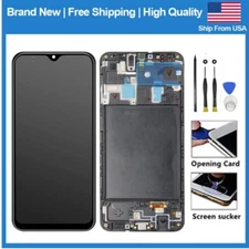 For Samsung Galaxy A20 A205 2019 LCD Touch Screen Digitizer + Frame Replacement