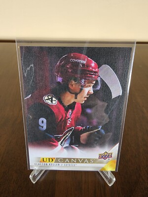 2022-23 UD Series 2 Canvas #C123 Clayton Keller - Arizona Coyotes