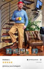 1944 USMC Officer Trousers - Beige Bronson Mfg. Co. W29x29.5