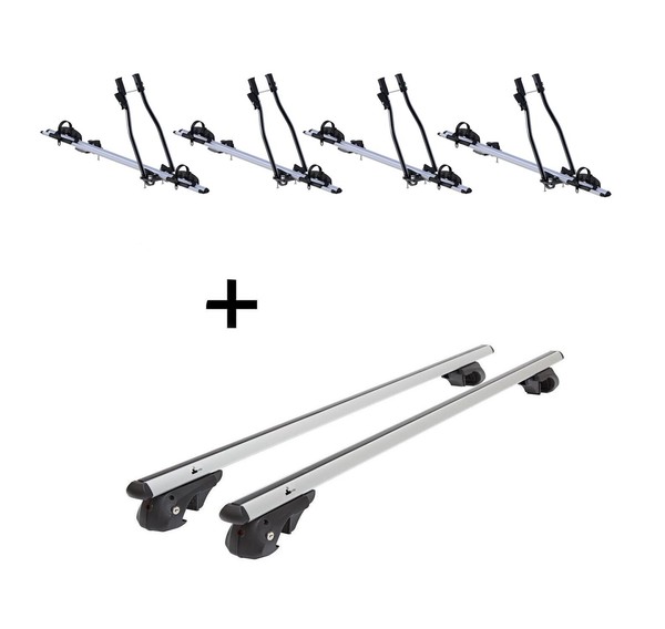4 FahrradträGer Sagittar+DachträGer VDP004 FüR Chevrolet Captiva C100/C140 Ab 06-image