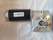 1.2 HP 90:1 900 Watt DUMP TRUCK ELEC TARP GEAR MOTOR W/ COVER GEARMOTOR
