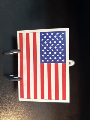 1991 Score American Flag Card #737 Desert Storm Message Mint | eBay