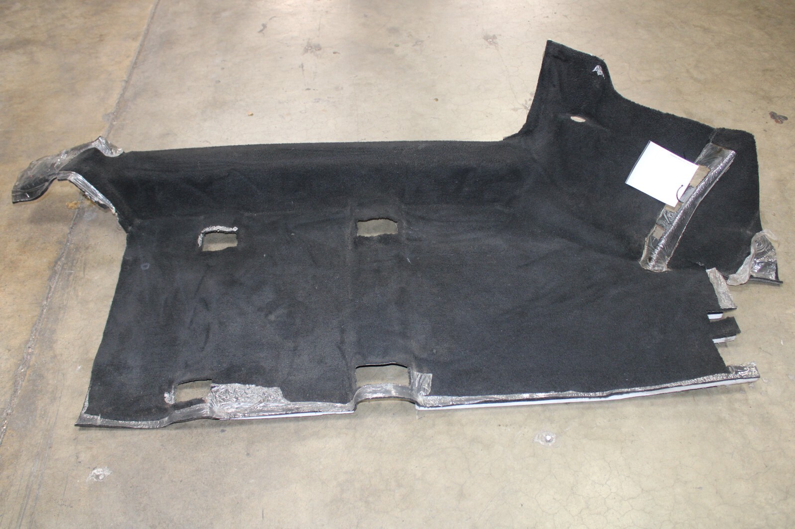 Lamborghini Huracan, LP580, LH, Floor Carpet, Black, Dmg Used, P/N 4T1863367BQG8