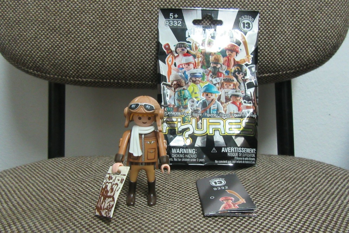 Playmobil Figures Serie 13 Boys Piloto Avioneta Aventurero