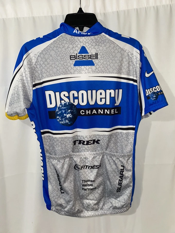 Велосипедная майка мужская Discovery Channel Nike Dri Fit средняя - Изображение 3 из 3