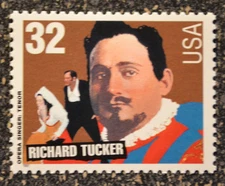 1997USA #3155 32c Richard Tucker - Opera Singers   Mint NH