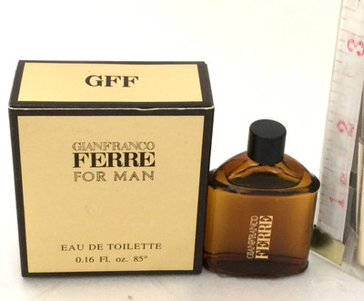 Gianfranco Ferre Homme Cologne Men 0.16 oz/5 ml Eau de Toilette Splash Miniature