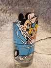 Vintage Disney Mickey Mouse Drinking Glass Cup Minnie Pluto Car — photo 2