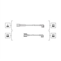ZüNdleitungssatz Magneti Marelli 941319170022 FüR Polonez Fso 2 3 1