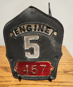 Fire Helmet Front/Shield Engine 5 CFD Style
