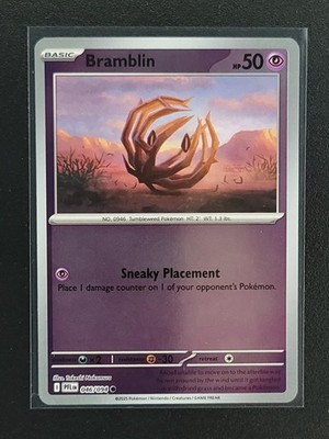 ME02 Phantasmal Flames 046/094 Bramblin Common Reverse Holo