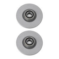 2 Bremsscheiben Hinterachse Voll Ø 52,2 Mm 11 Mm Valeo FüR U.A. Renault Laguna