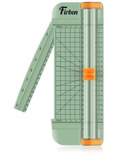 Morandi A5 Paper Cutter, Straight Small Paper Trimmer with Side Ruler for Scr...