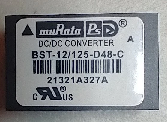 muRata PSD CONVERTIDOR DC/DC A BST-12/125-D48-C 21321A327A  Foto 2 de 2