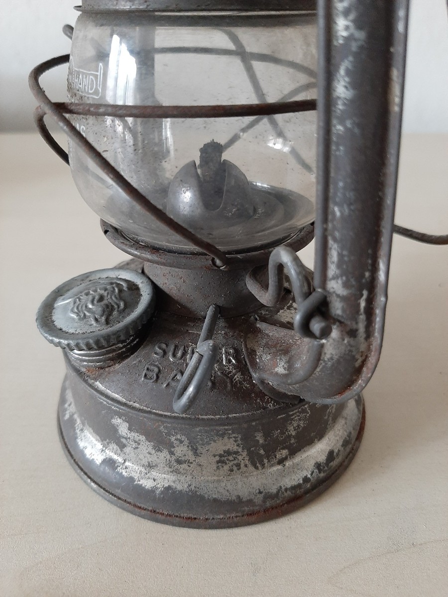 Very rare Feuerhand 175 STURMFEST Hurricane lantern ( Hasag