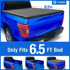 Fit 2009-2014 Ford F-150 6.5' Bed Soft Roll-up Tonneau Cover TYGER T1