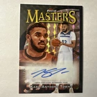 2024 Topps Finest - Karl Anthony Towns Masters Black Auto /25
