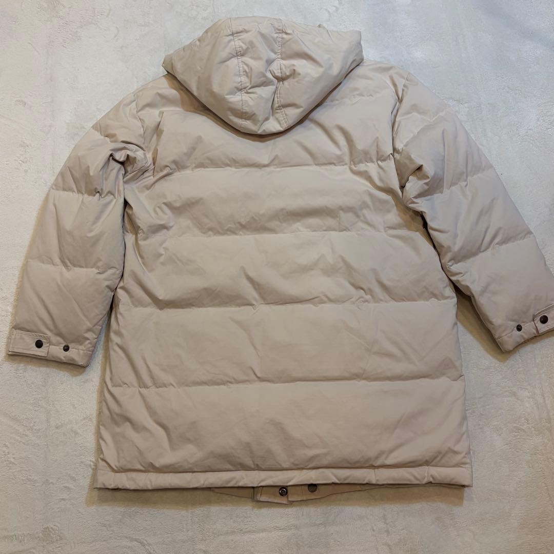 Burberry Nova Check Down Coat Beige Hooded Size L rare Men's From Japan thumbnail 19