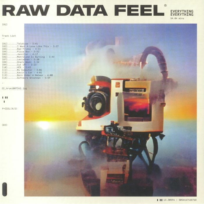 EVERYTHING EVERYTHING - Raw Data Feel - Vinyl (limited gatefold pink vinyl LP)