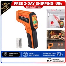 Infrared Thermometer Gun 2-Laser 16:1 D:S Cooking HVAC Engine TempPro
