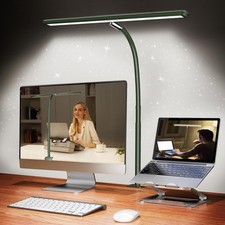 LED Desk Lamp for Office Home Adjustable Flexible Gooseneck USB 10W