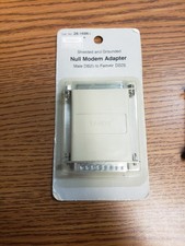 Null Modem DB25 Male to Female Adapter Connector Changer Serial RS-232 VTG NIP