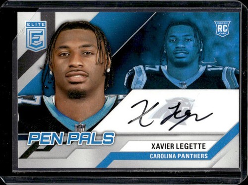 2024 Donruss Elite Xavier Legette Pen Pals RC Auto #PAL-XLE Panthers