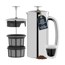ESPRO P7 French Press Coffee Maker - Double-Walled Stainless Steel ... Fast Ship