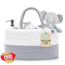 Babynma Diaper Caddy Gray Regular