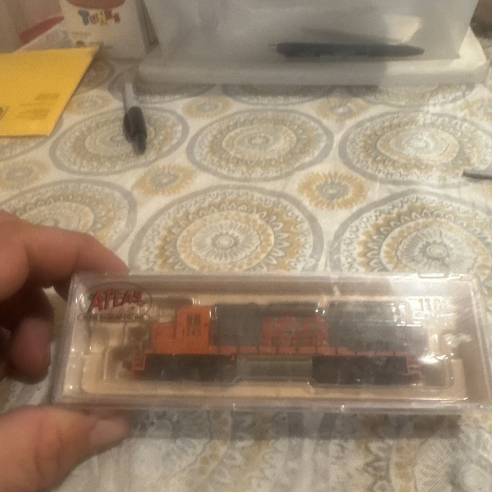 Atlas N Scale Decoder Ready #49410 Undecorated W/o Nose Light | eBay