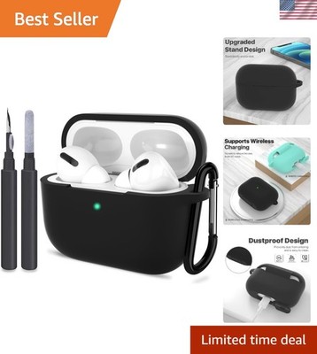 Brand New AirPods Pro Case Cover in Black with Keychain | eBay
