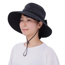[Free Shipping] [Suzukachan] Shabo CABRINA Wide Ribbon Hat with Detachable Chin