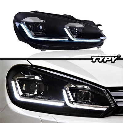 LED-Scheinwerfer-Aufrüstung passend Fit für Golf6 Mk6 2009-2012 Frontmontage