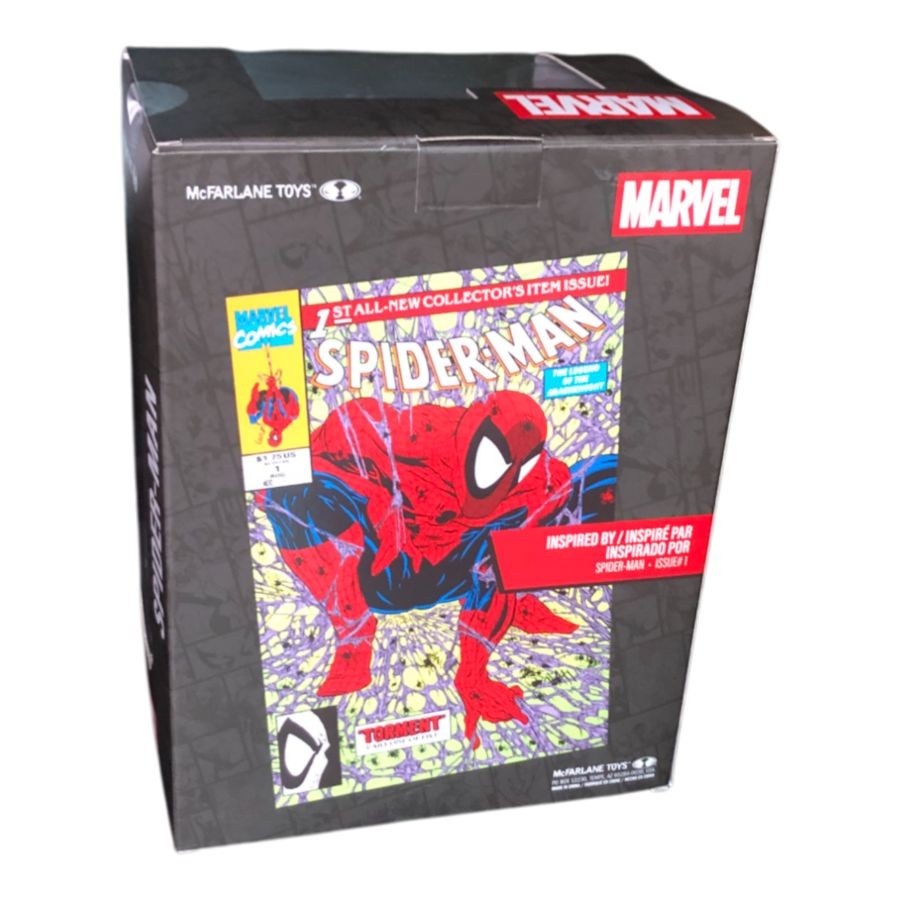 Marvel Comics Spider-Man (Black Suit) 1:6 Scale Figure [Chase