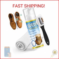 Bellemora Suede Shoe Cleaner, 6.76 Oz Nubuck and Suede Cleaner Kit with Brush, S