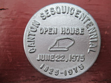 Vintage Ih 1975 International Harvester Paperweight Medallion Canton Il Sesq.