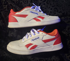 Reebok Royal Prime 2.0 Unisex Kids US 6 White/Red Low Top Lace-Up Leather