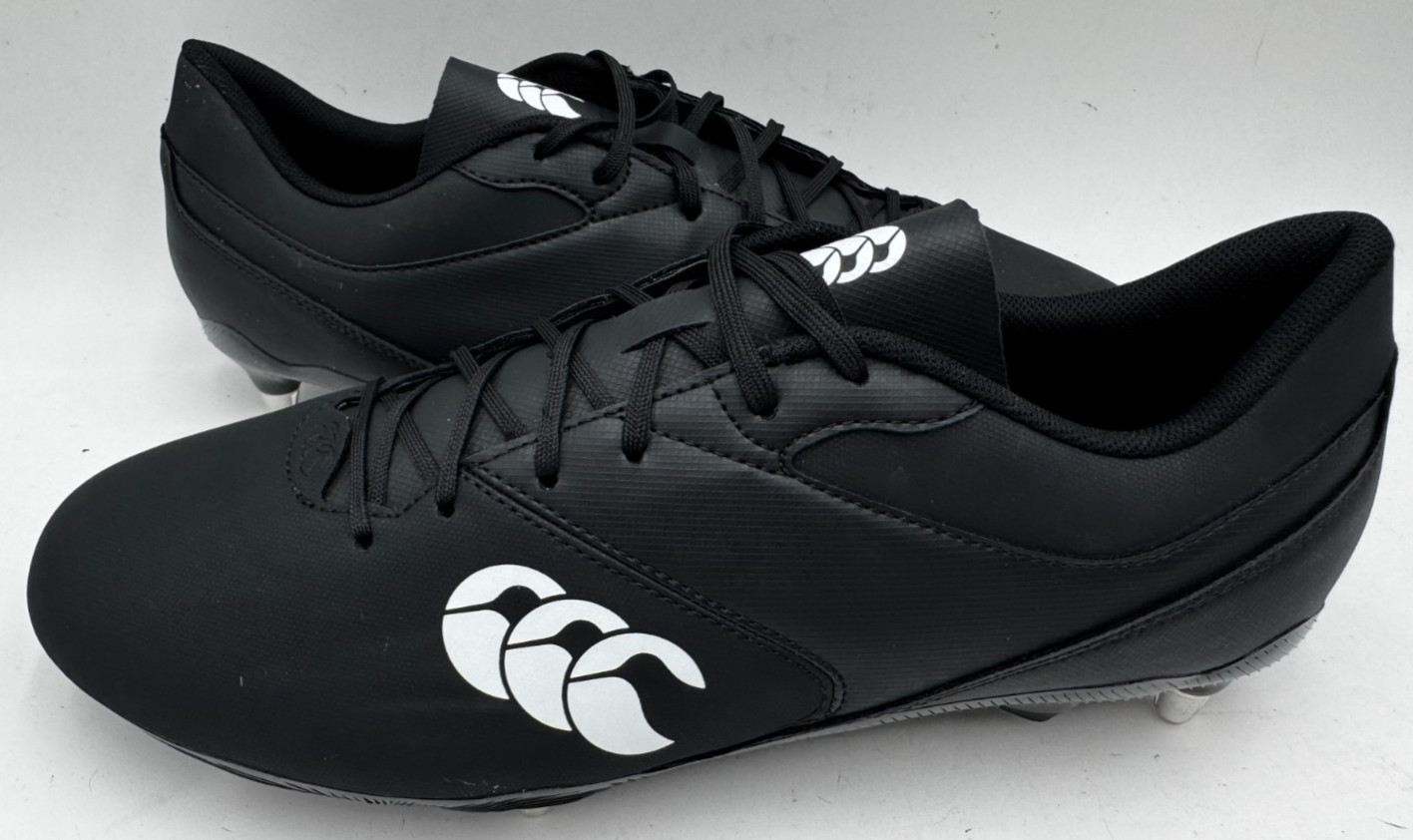Canterbury CCC Phoenix Raze SG AU Mens Sneakers 13 Black Soft Ground Rugby Boots