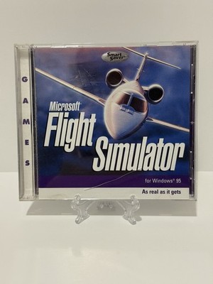 Microsoft Flight Simulator for Windows 95 SmartSaver Series (PC, 2000) VGC 