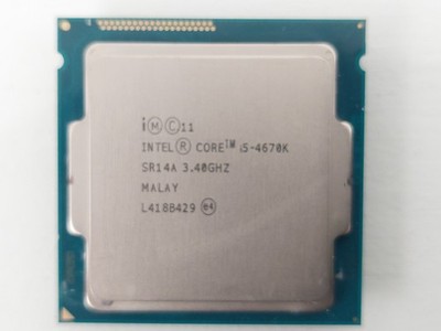 Intel Core i5-4670K 3,40GHz Sockel LGA1150 Prozessor CPU (SR14A)