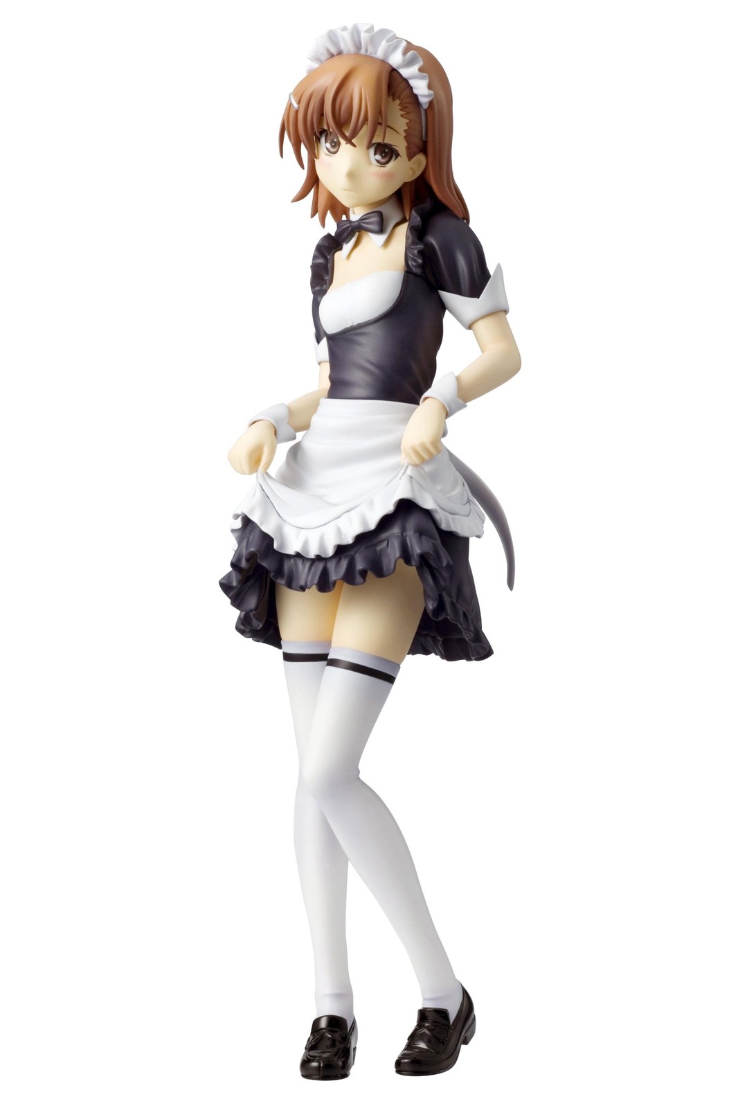 A Certain Scientific Railgun Misaka Mikoto Railgun en cierto disfraz de criada